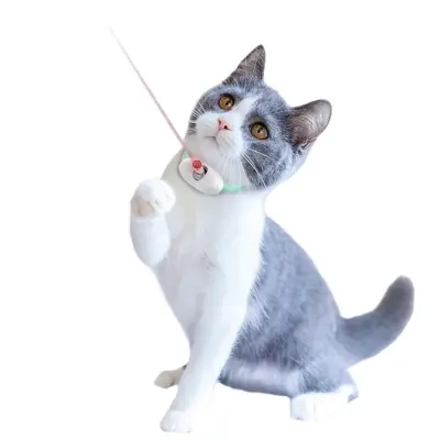 Collier intelligent pour chat avec laser intégré et sangle réglable