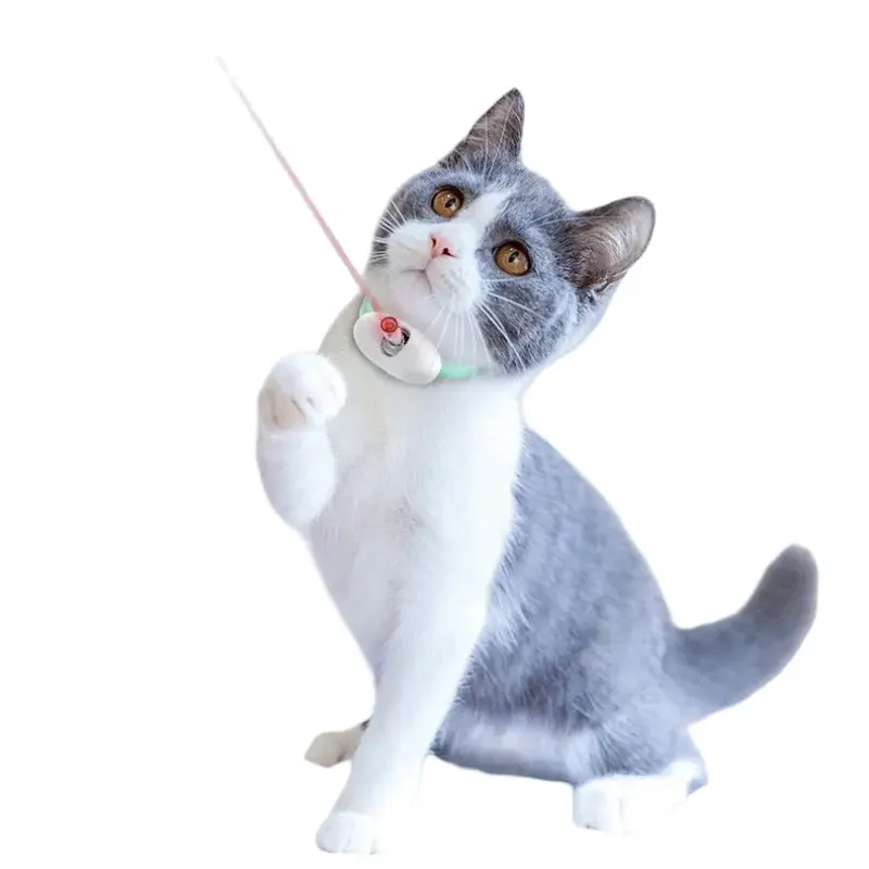 Collier intelligent pour chat avec laser intégré et sangle réglable