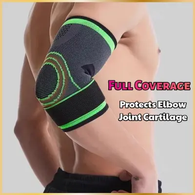 Coudière de maintien élastique avec sangle ajustable et tissu respirant