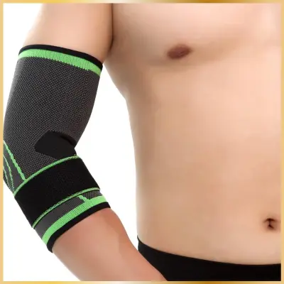 Coudière de maintien élastique avec sangle ajustable et tissu respirant