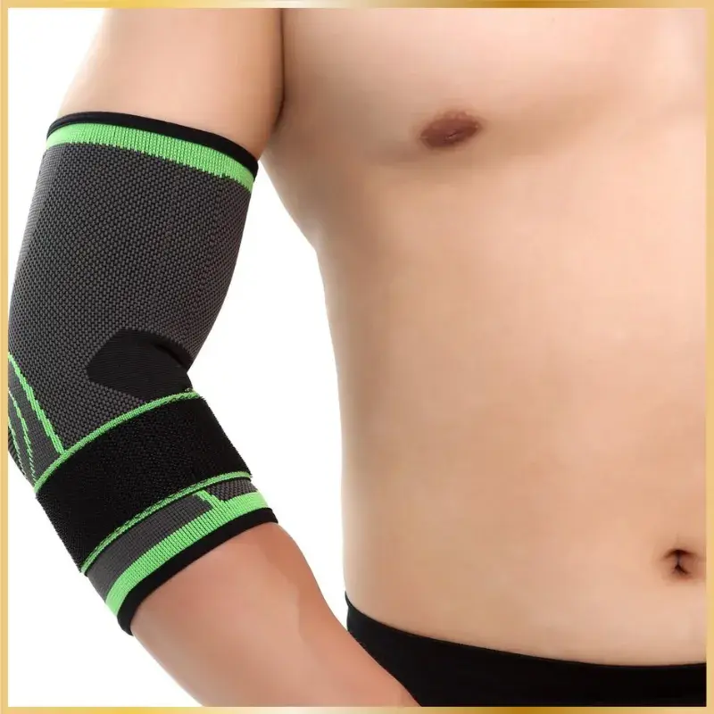 Coudière de maintien élastique avec sangle ajustable et tissu respirant