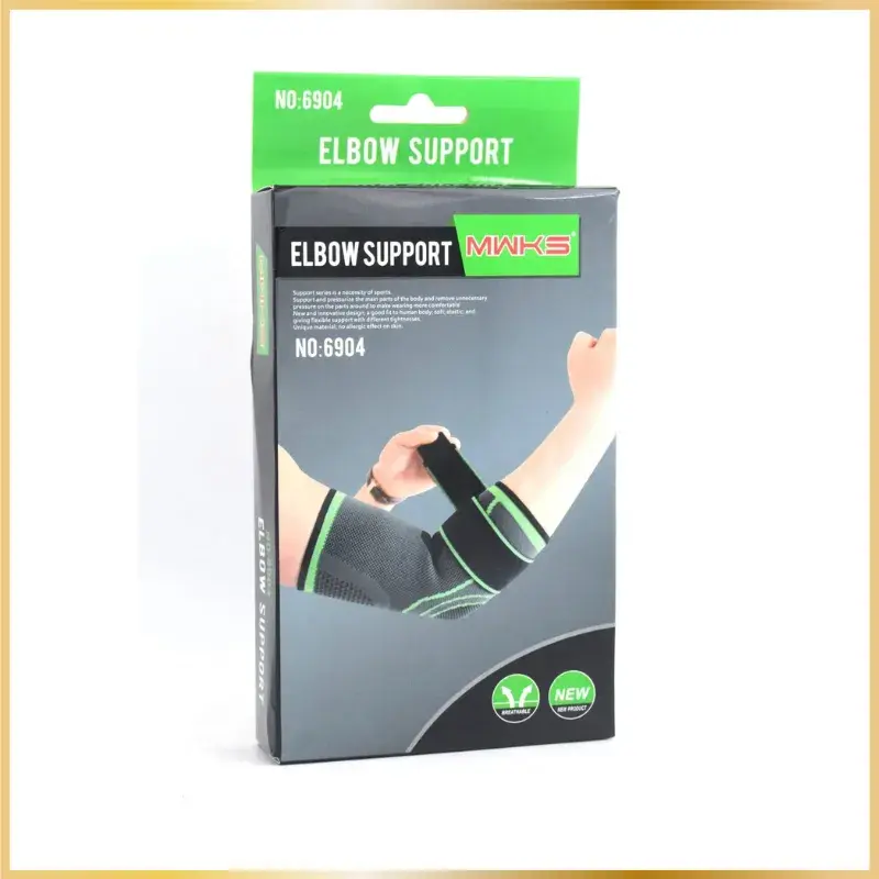 Coudière de maintien élastique avec sangle ajustable et tissu respirant