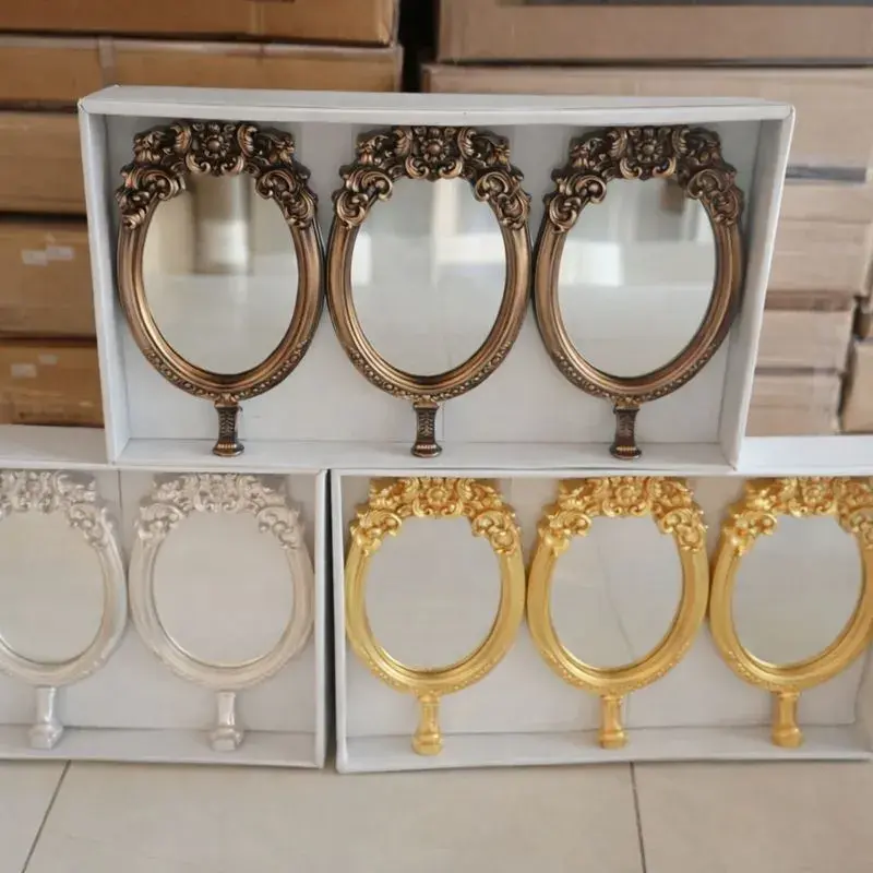 Patères murales décoratives ovales avec motifs floraux – lot de 3