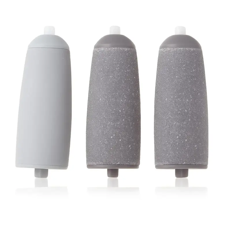 Râpe électrique pour pieds rechargeable avec têtes interchangeables