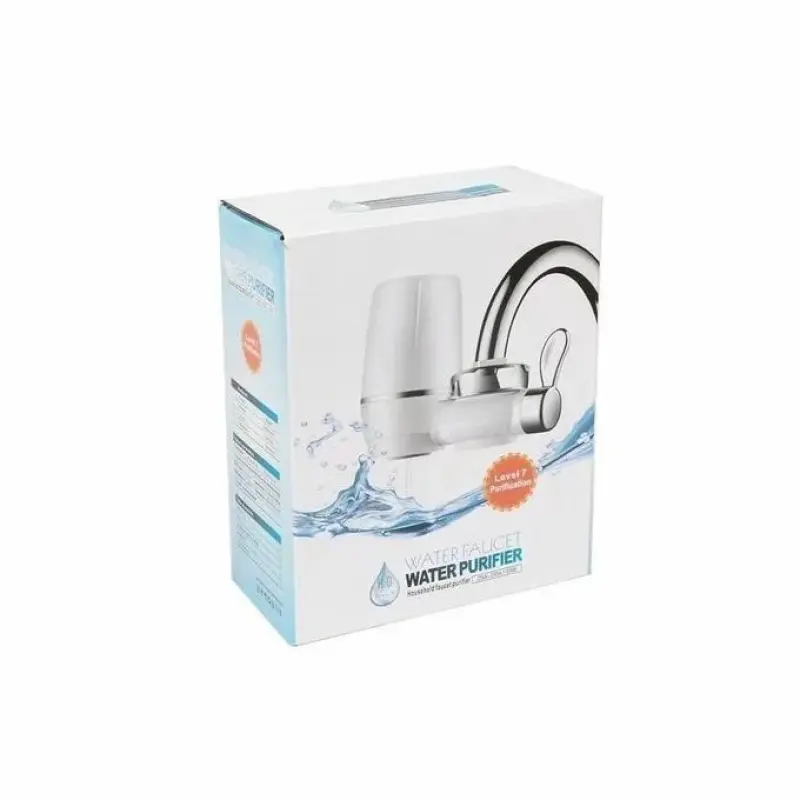 Purificateur d’eau pour robinet avec filtre intégré, installation directe