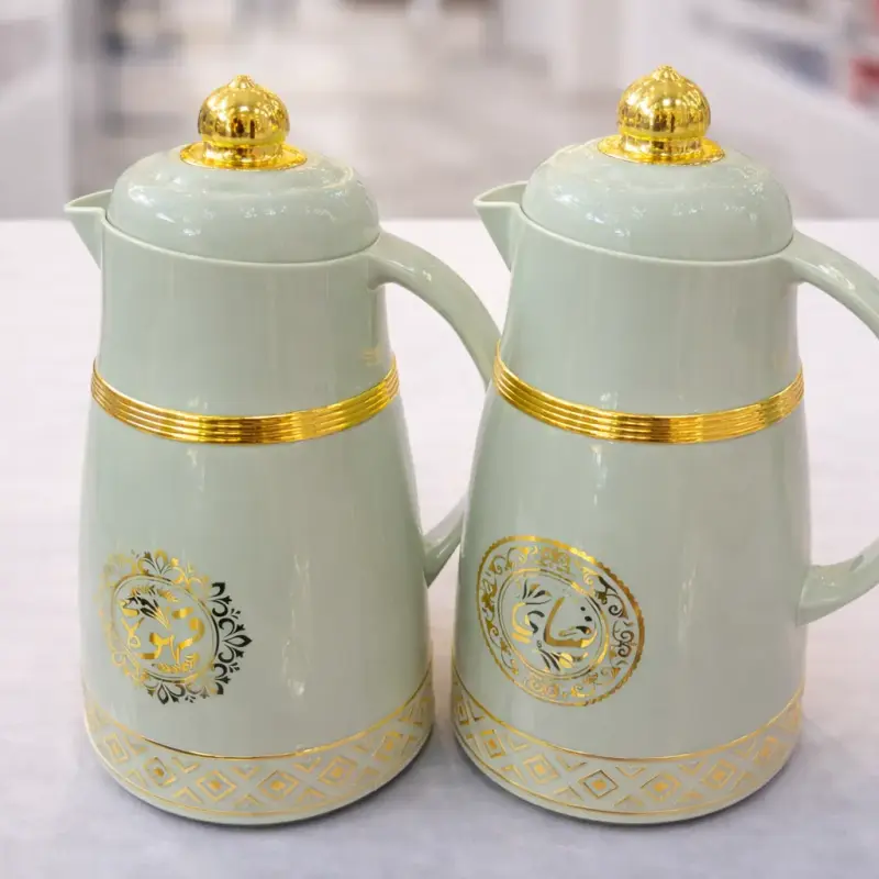 Thermos isotherme vert clair